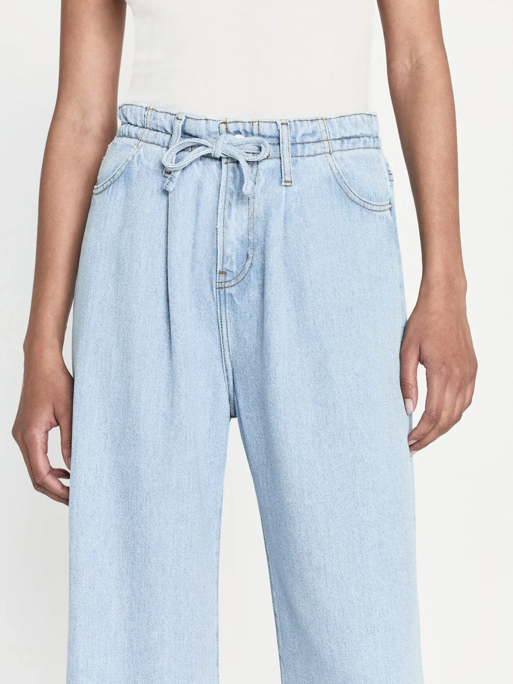 Drawstring Wide Leg -- Calabria