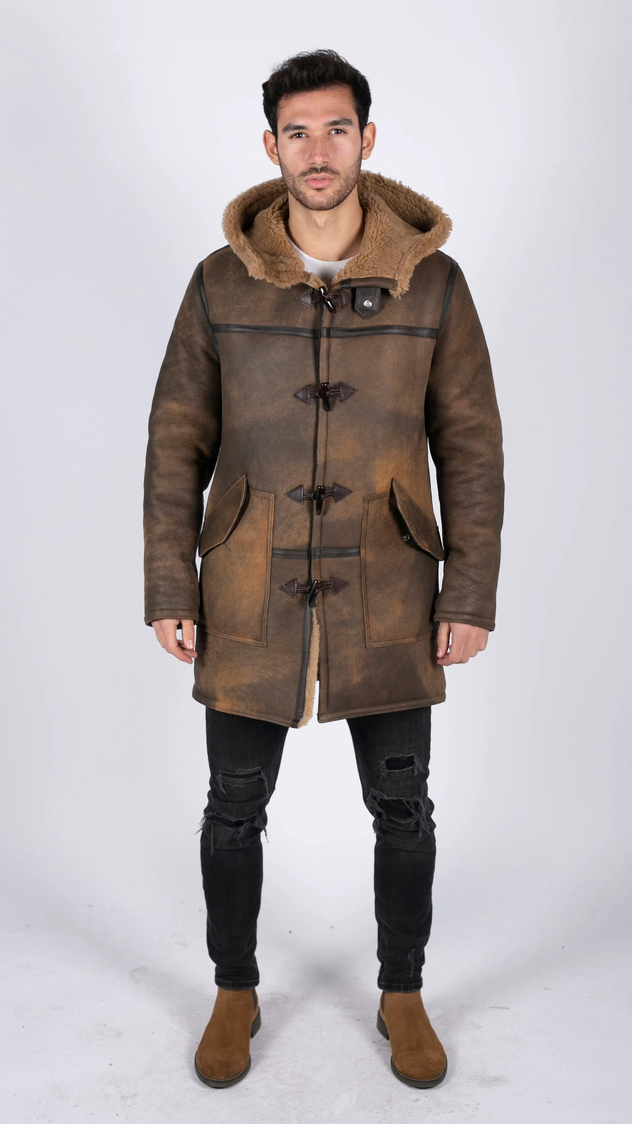 Duffle 3/4 Sheepskin Coat
