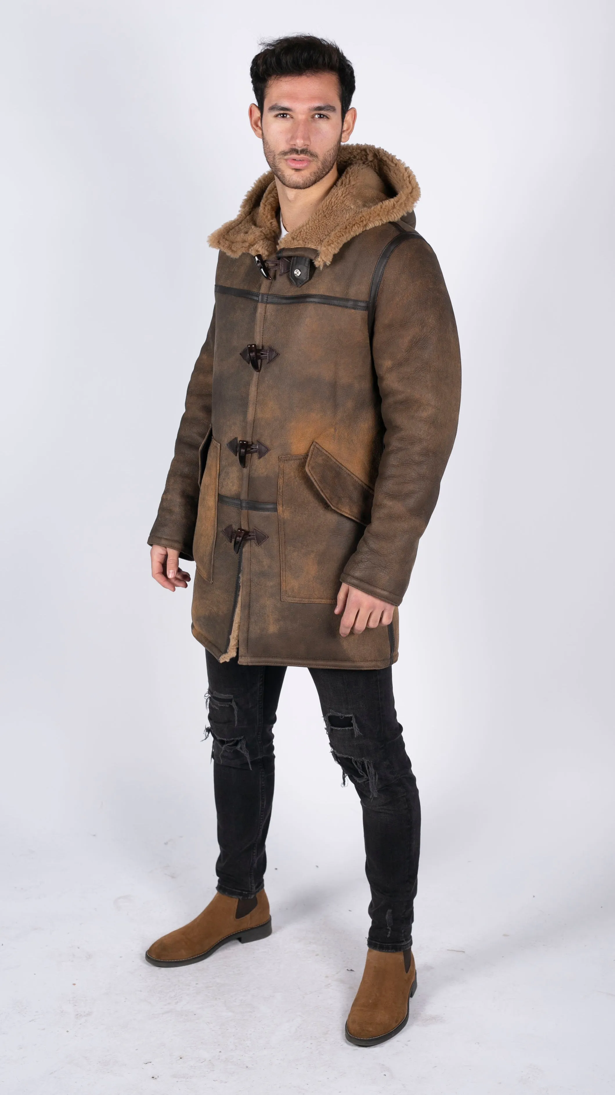 Duffle 3/4 Sheepskin Coat