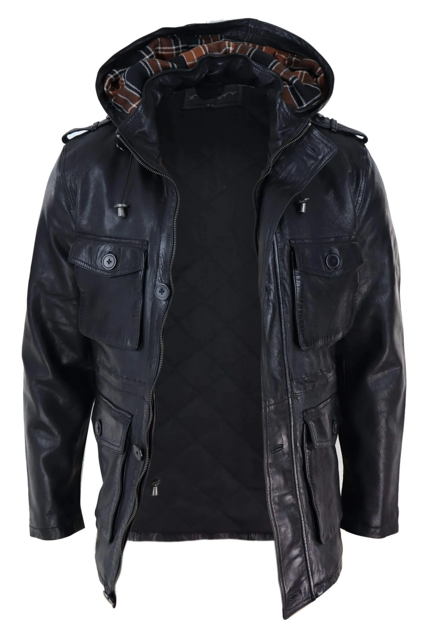 Duffle Coat Safari Detachable Hood