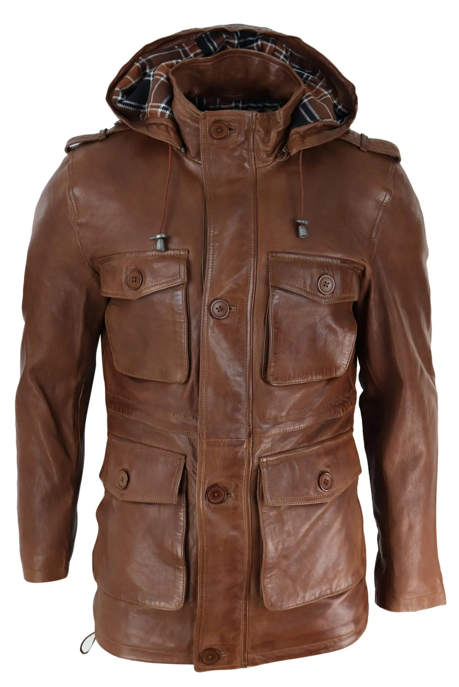 Duffle Coat Safari Detachable Hood