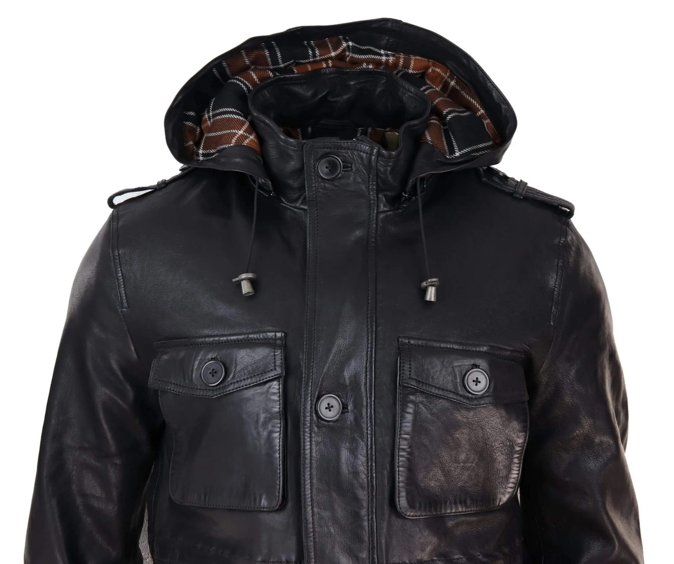 Duffle Coat Safari Detachable Hood