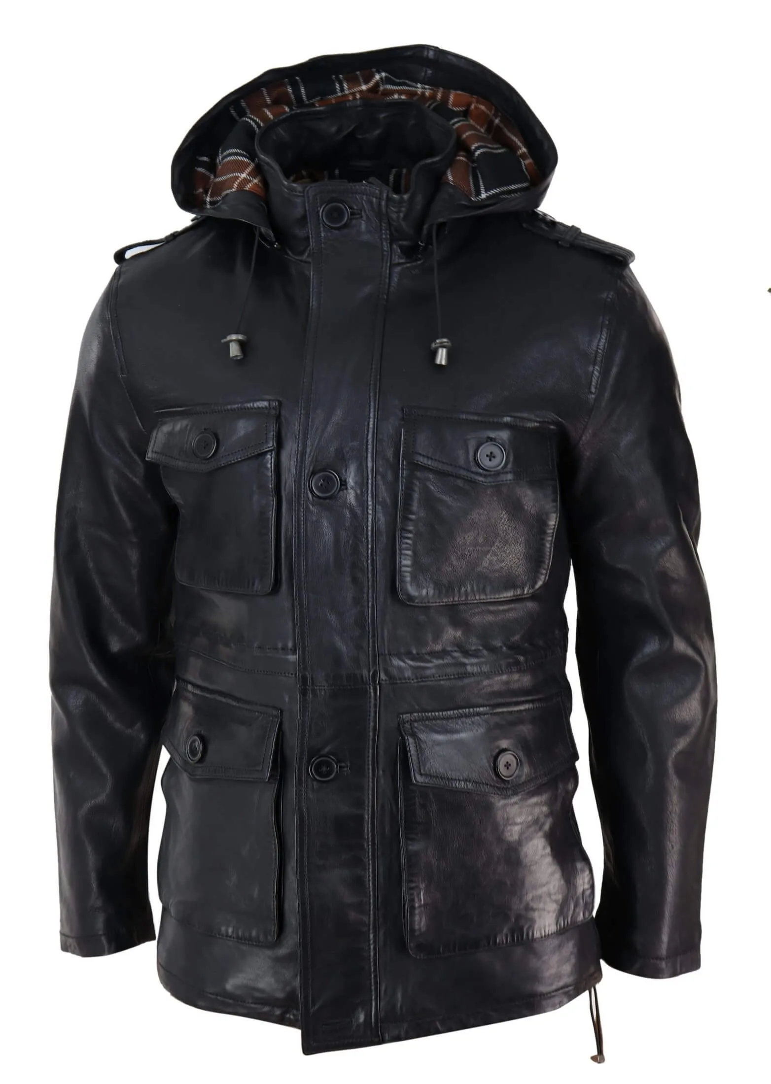 Duffle Coat Safari Detachable Hood