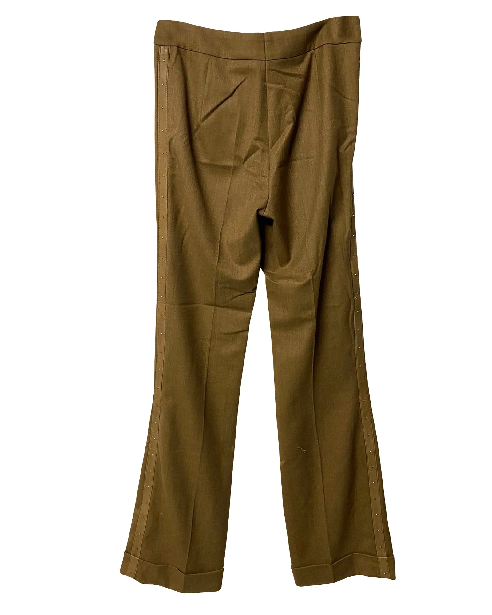 Escada Trouser Suit Set in Brown Wool