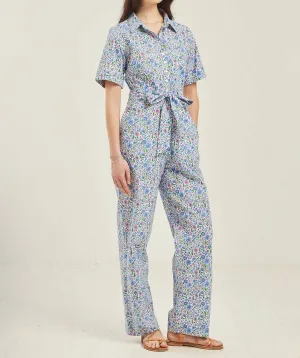 Flo Jumpsuit In Sky Meadow