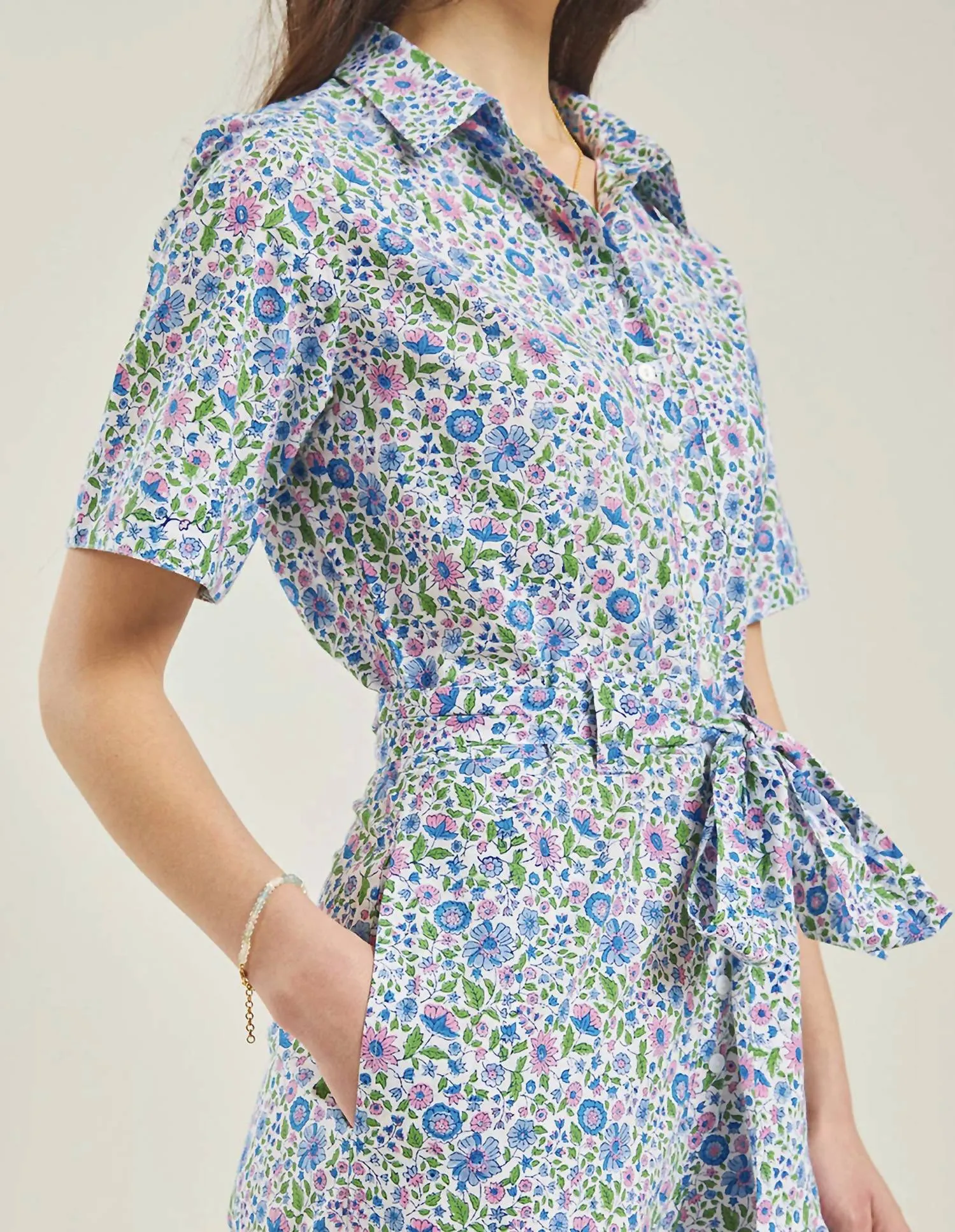 Flo Jumpsuit In Sky Meadow