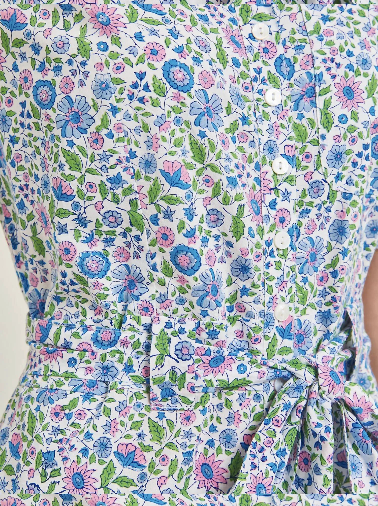 Flo Jumpsuit In Sky Meadow