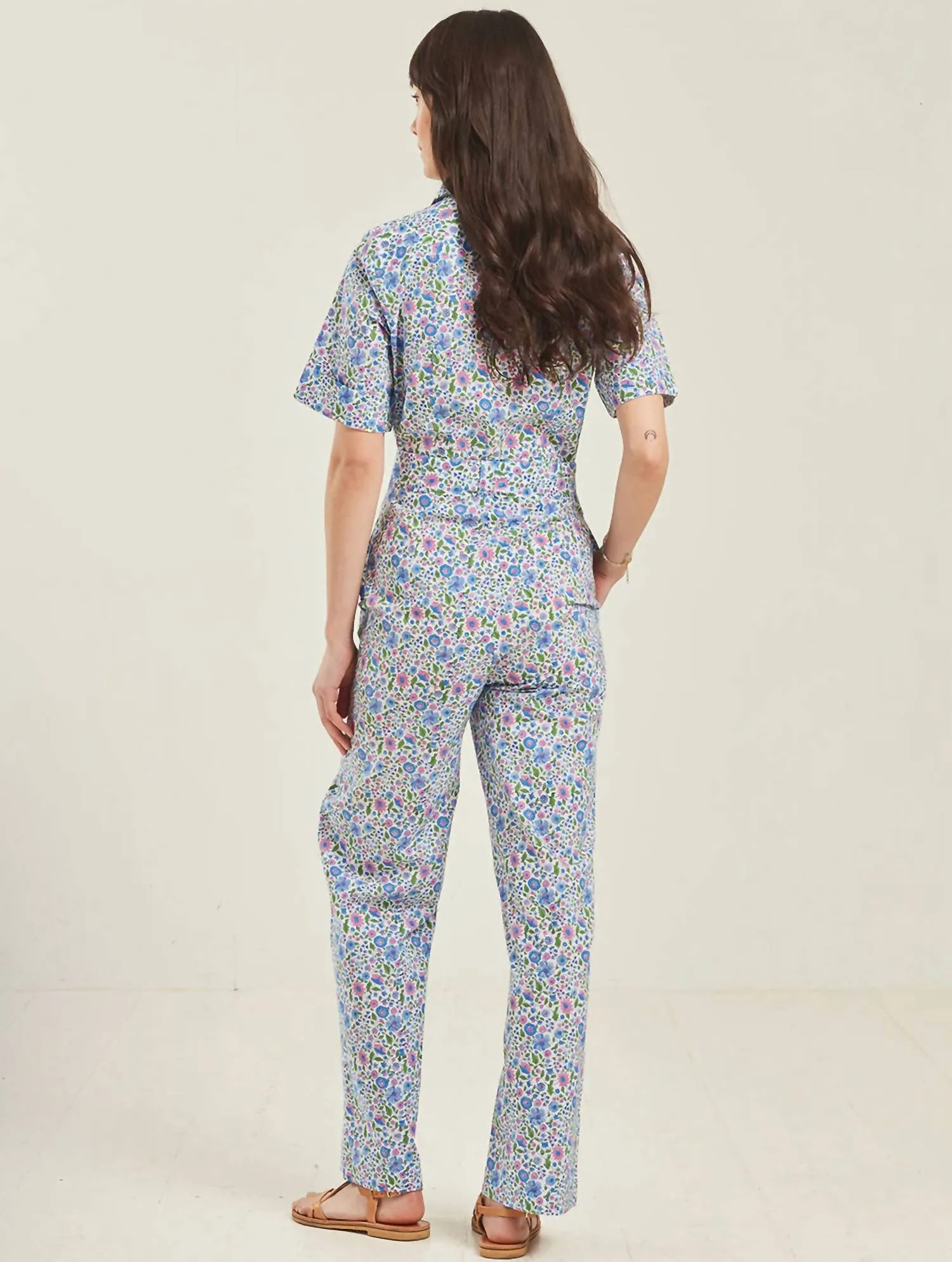 Flo Jumpsuit In Sky Meadow
