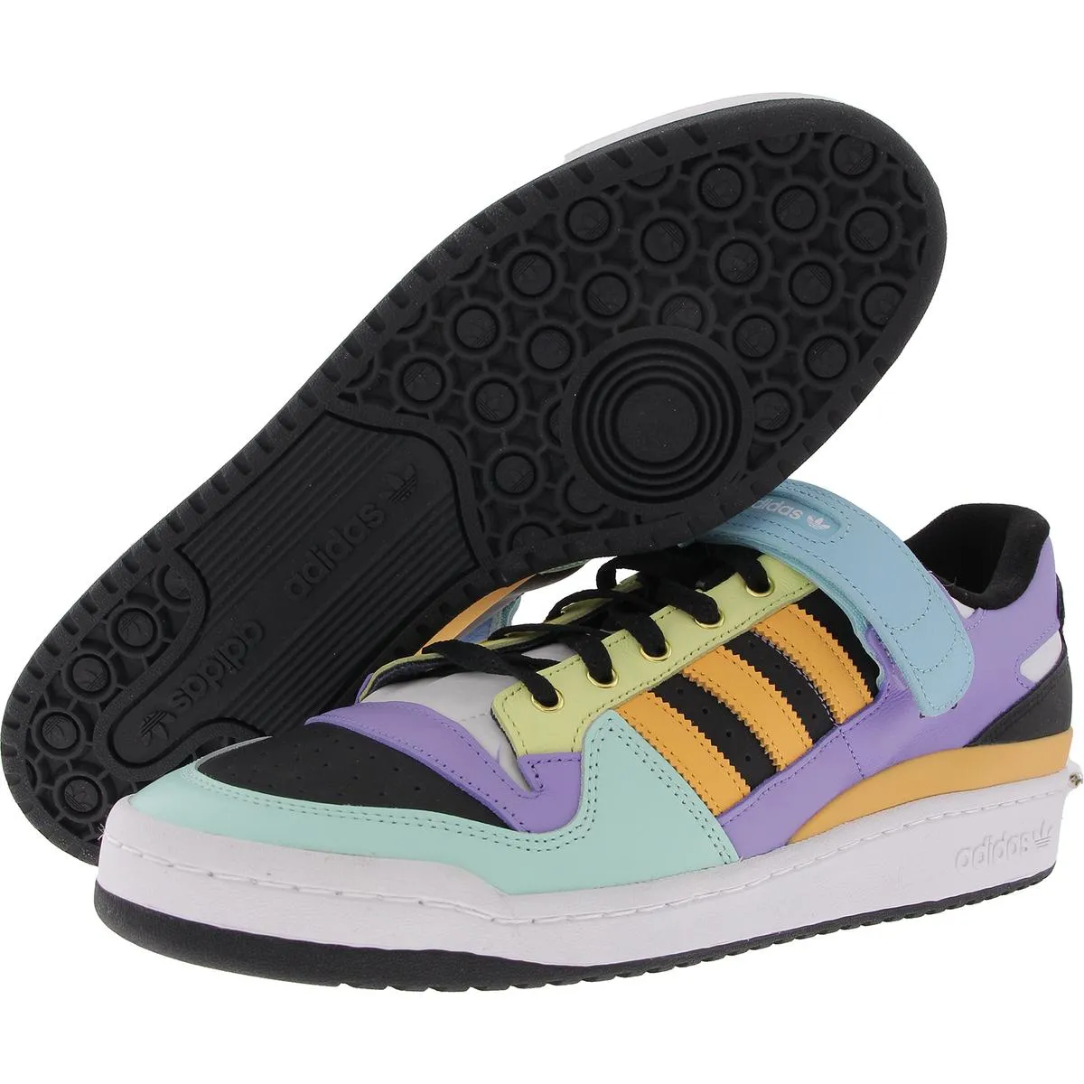 Forum Lo Mens Adjustable Leather Casual And Fashion Sneakers