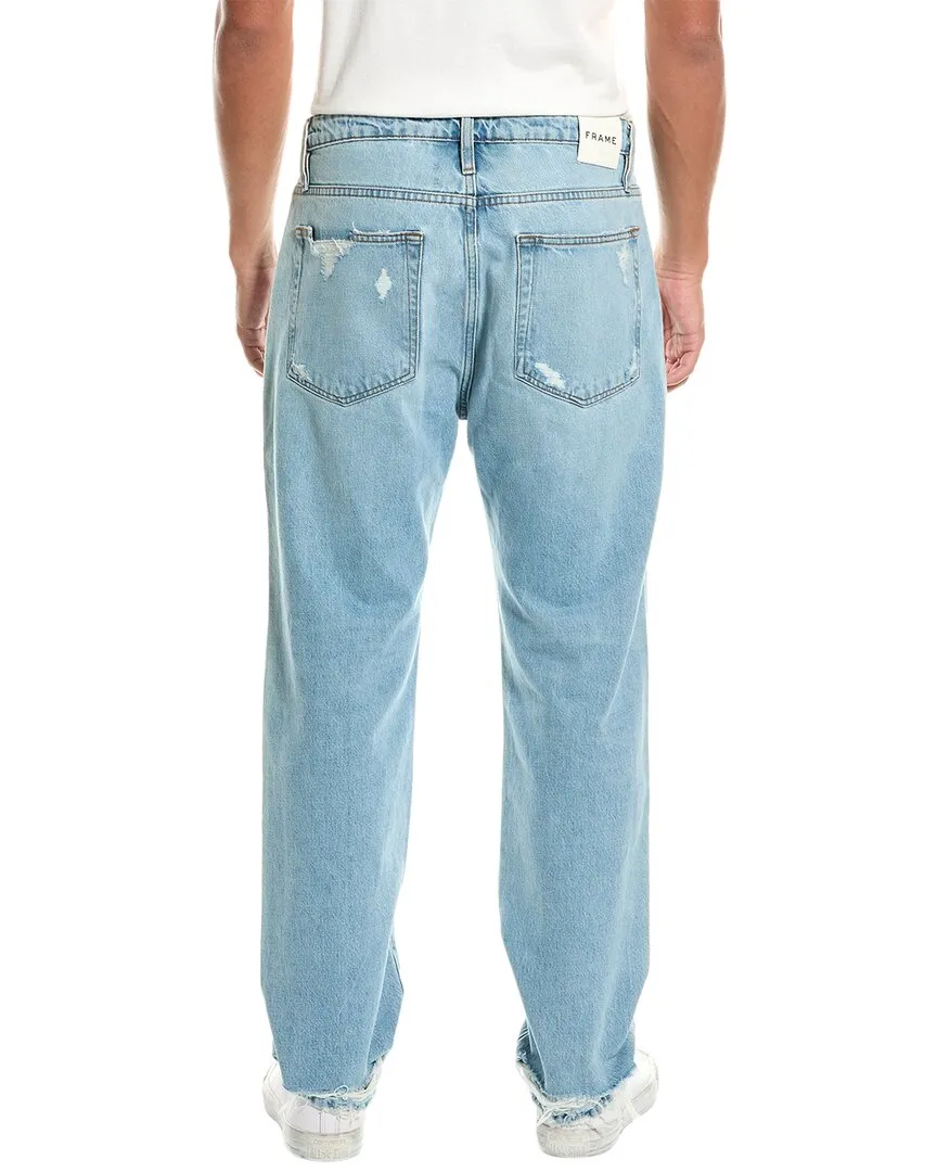 FRAME Denim Gate Low-Rise Relaxed Straight Jean