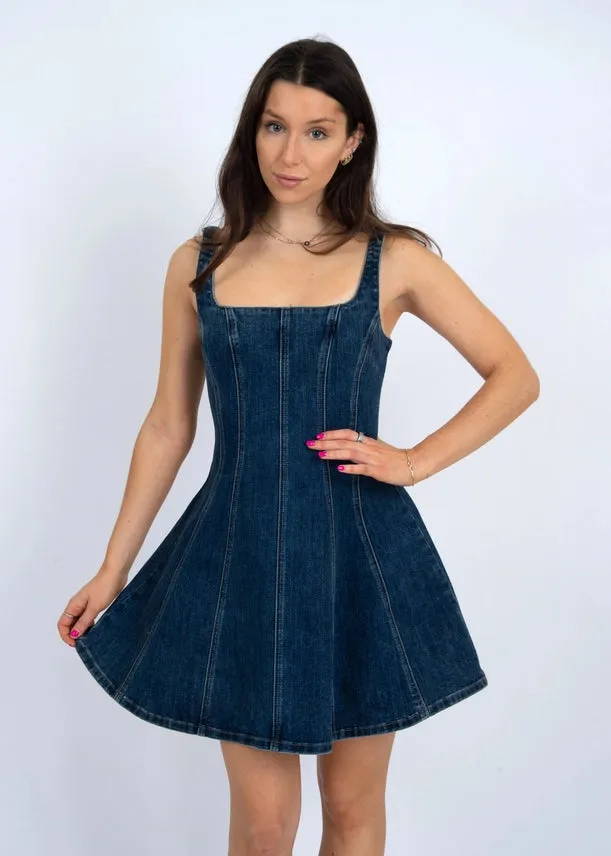 Franca Denim Mini Dress
