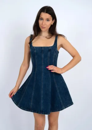Franca Denim Mini Dress