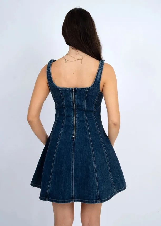 Franca Denim Mini Dress