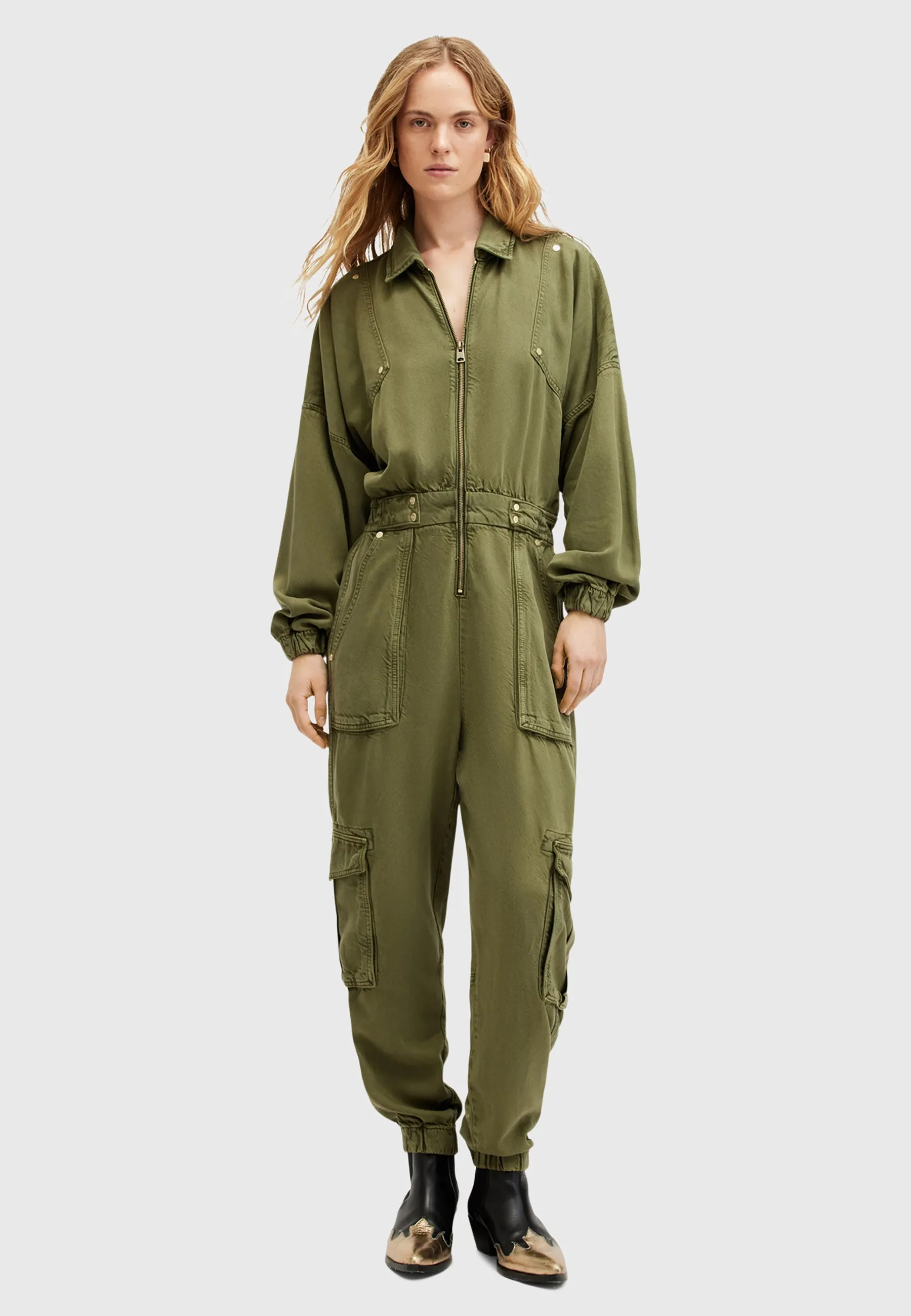 Frieda Denim Jumpsui