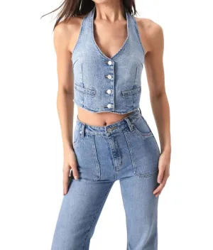 Halter Vest In Bessette