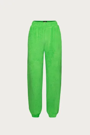 Hamili Terry Jogger In Bright Green