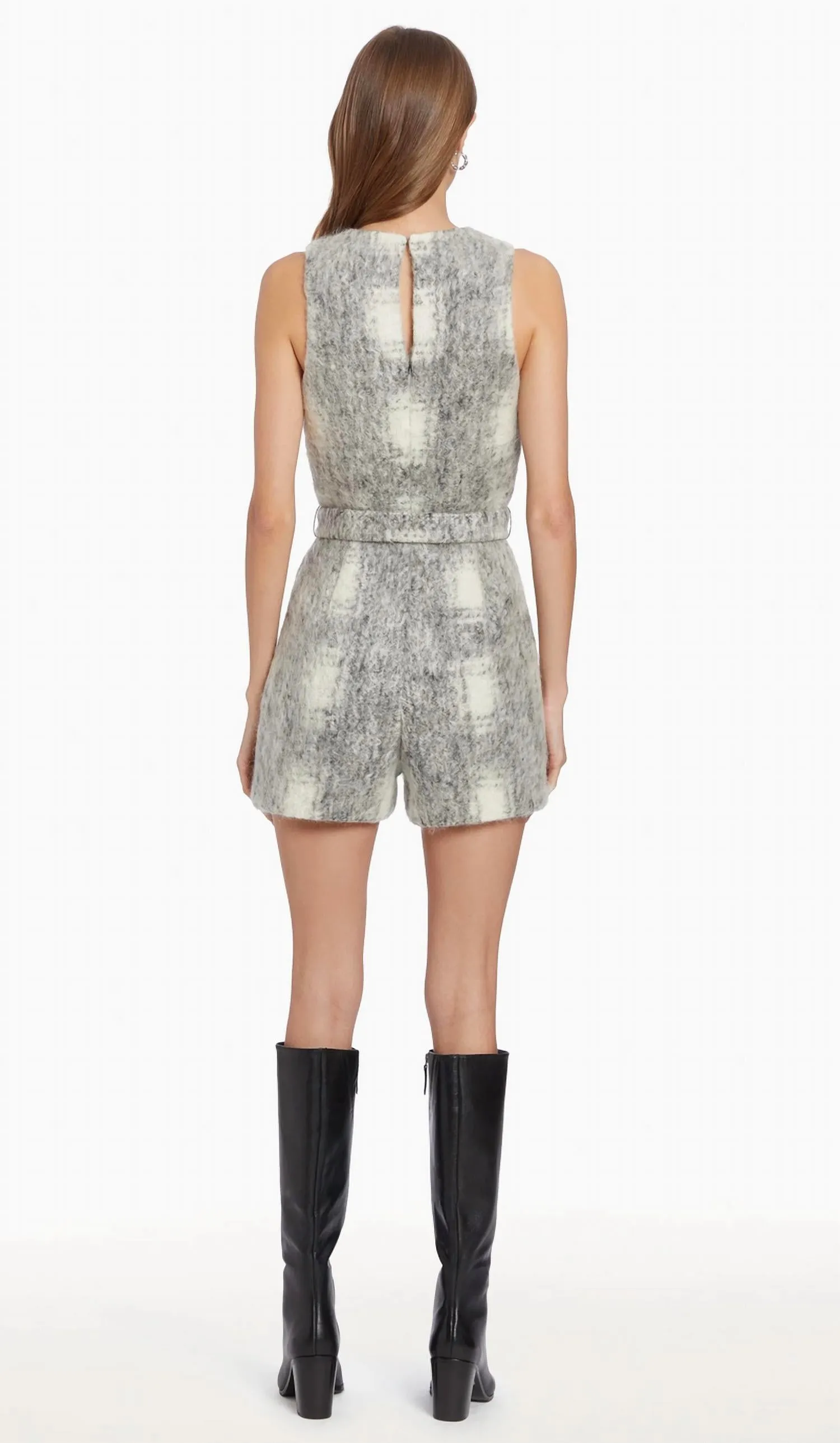 Hazel Romper In Manderlay Wool