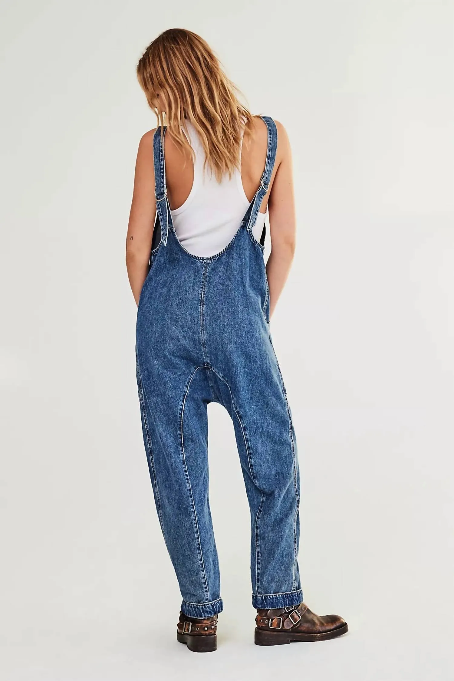 High Roller Jumpsuit In Sapphire Blue