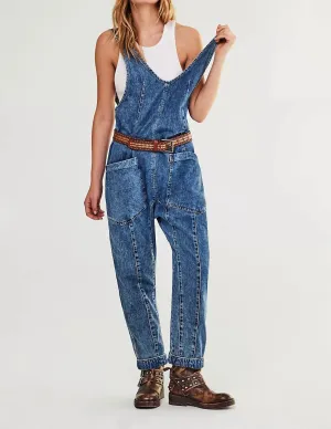High Roller Jumpsuit In Sapphire Blue