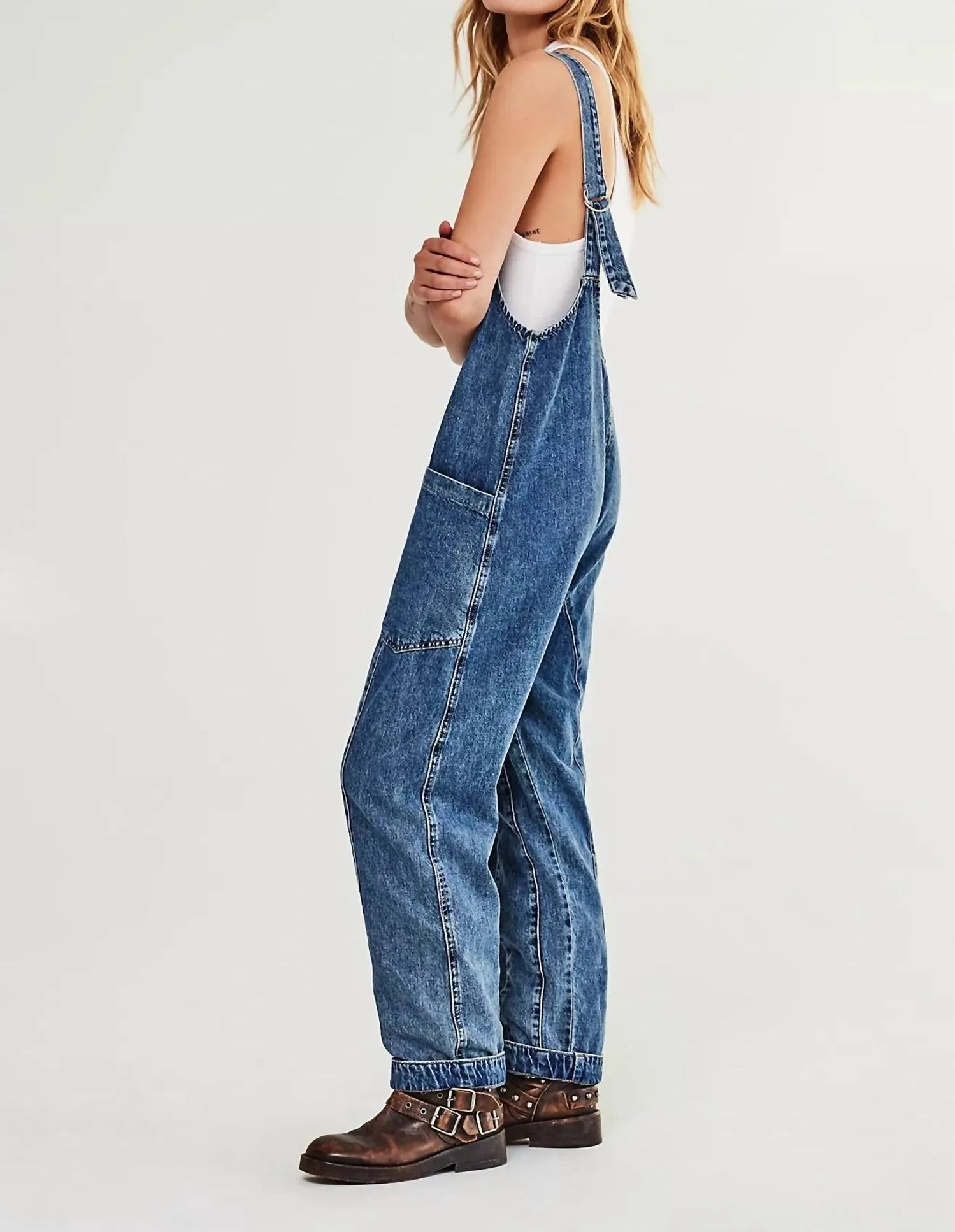 High Roller Jumpsuit In Sapphire Blue