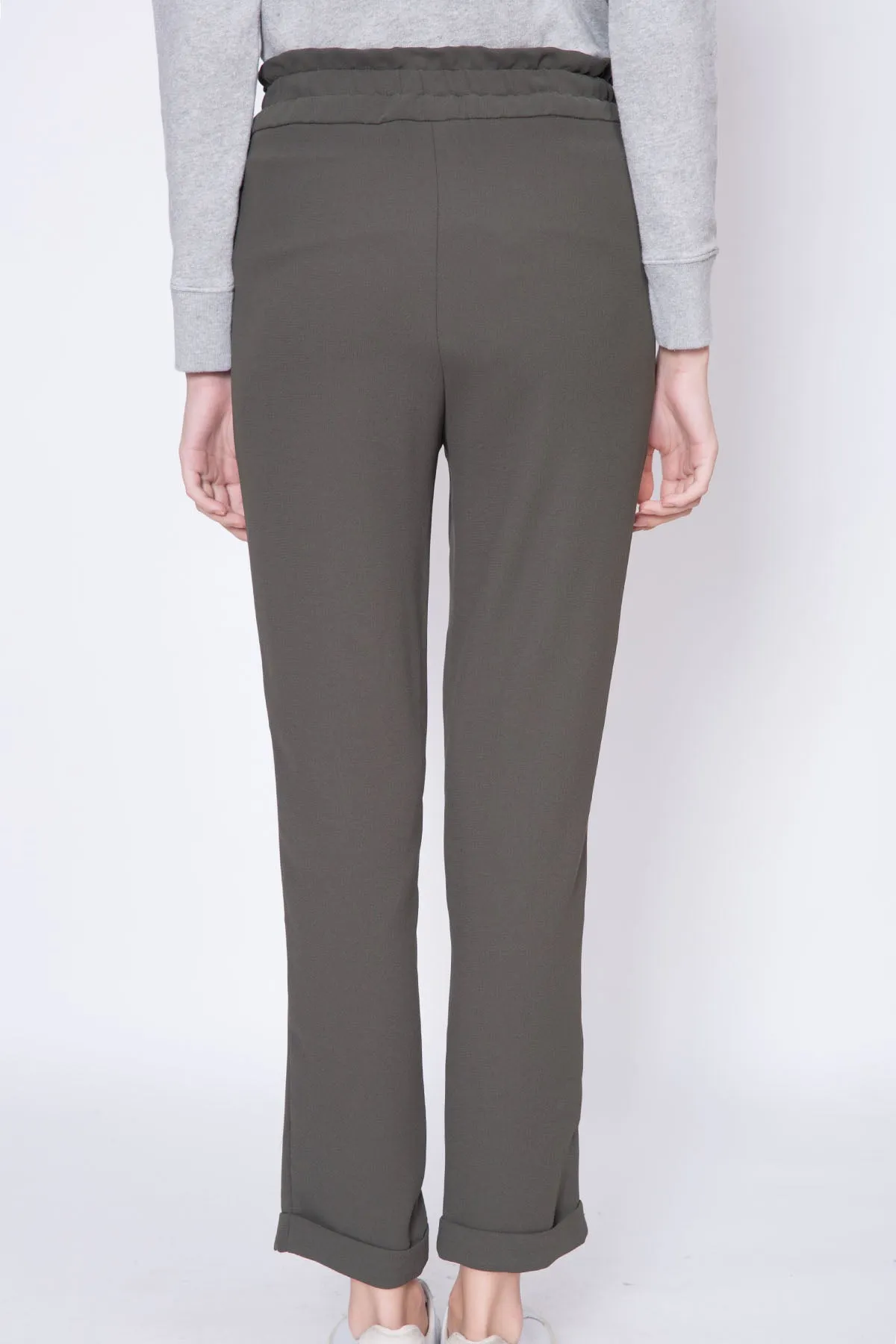 High Waist Tampered Pants