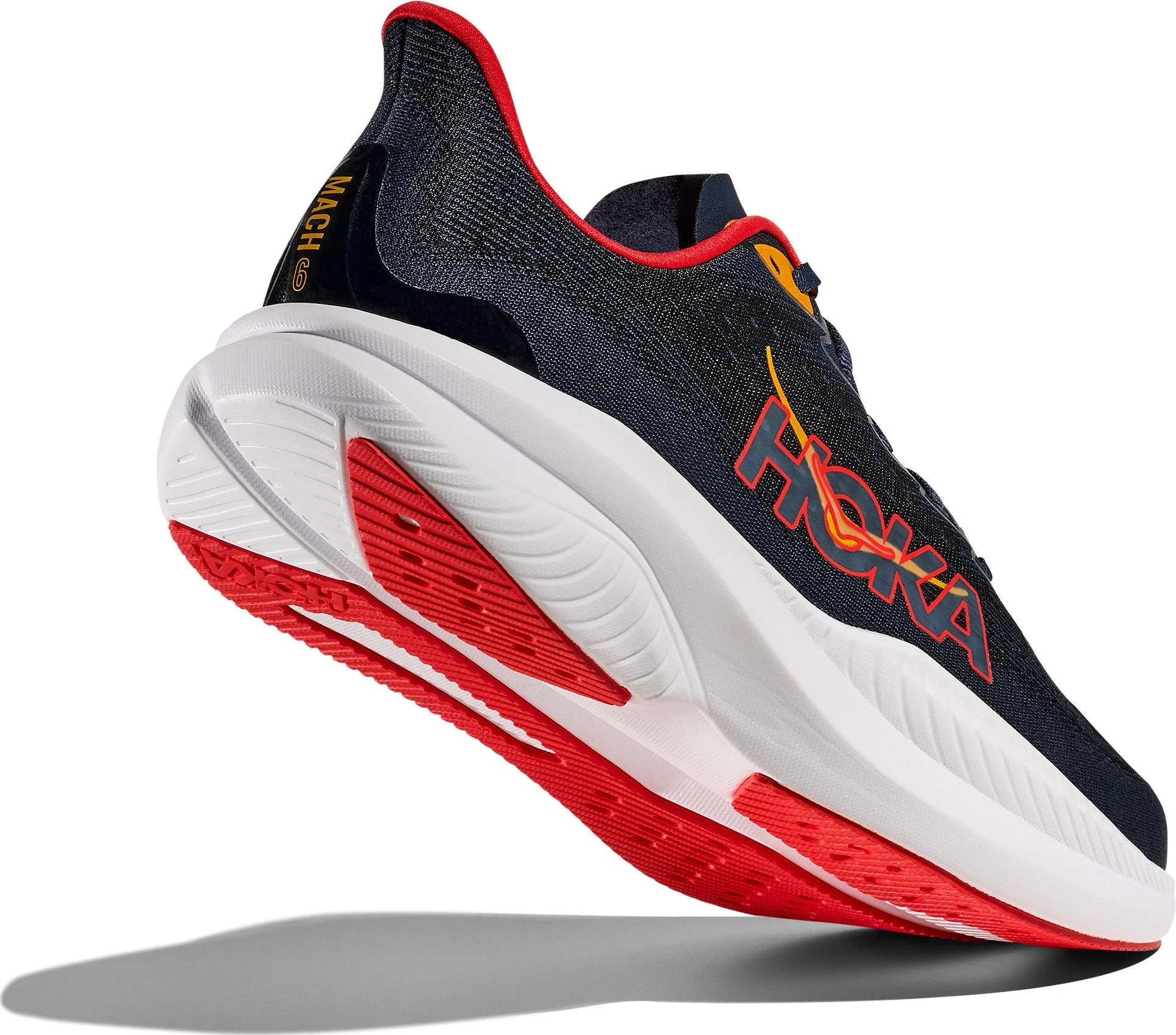 Hoka Men's Mach 6 Sneaker in Varsity Navy/Nautical Dusk