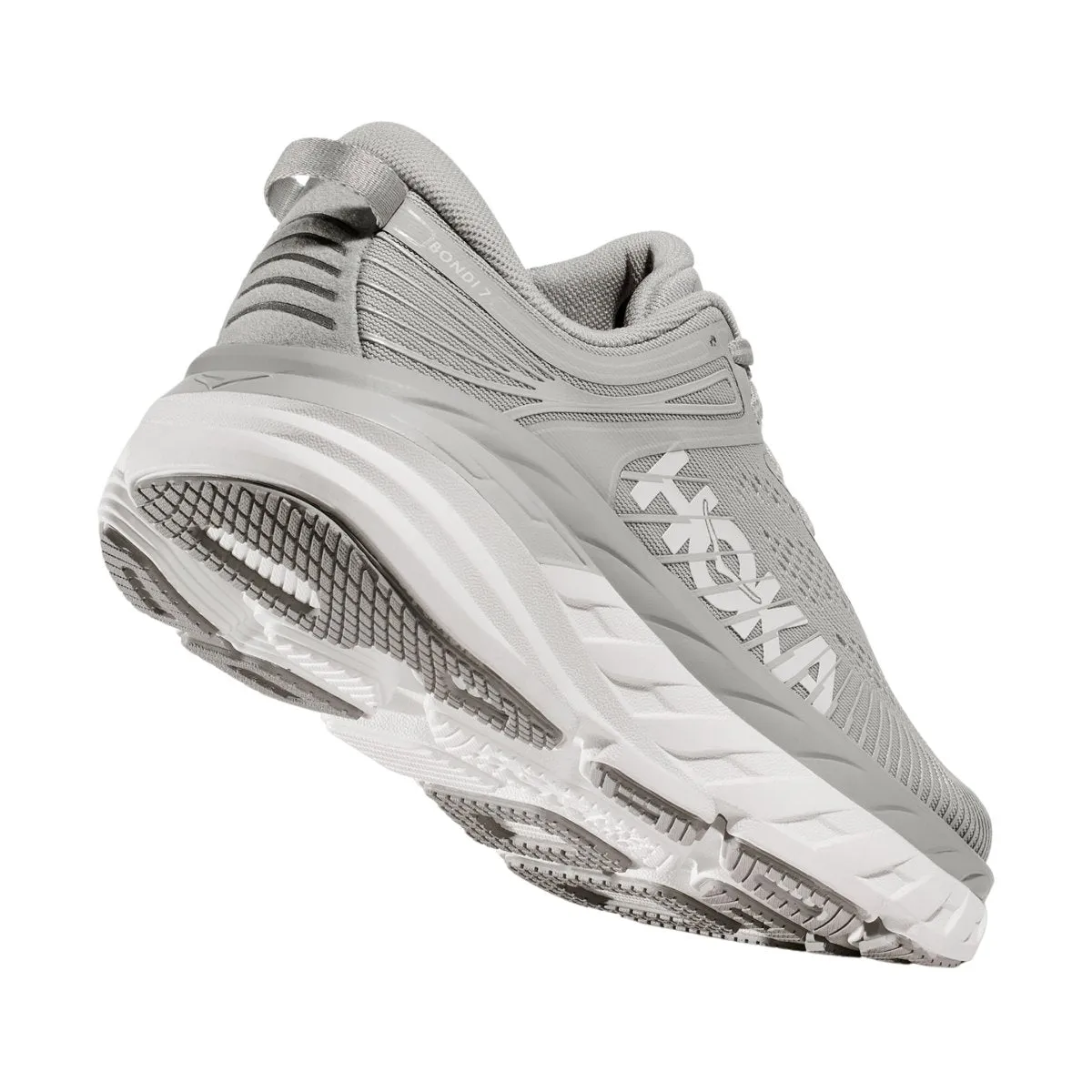 Hoka One One Men's Bondi 7 Harbor Mist/White