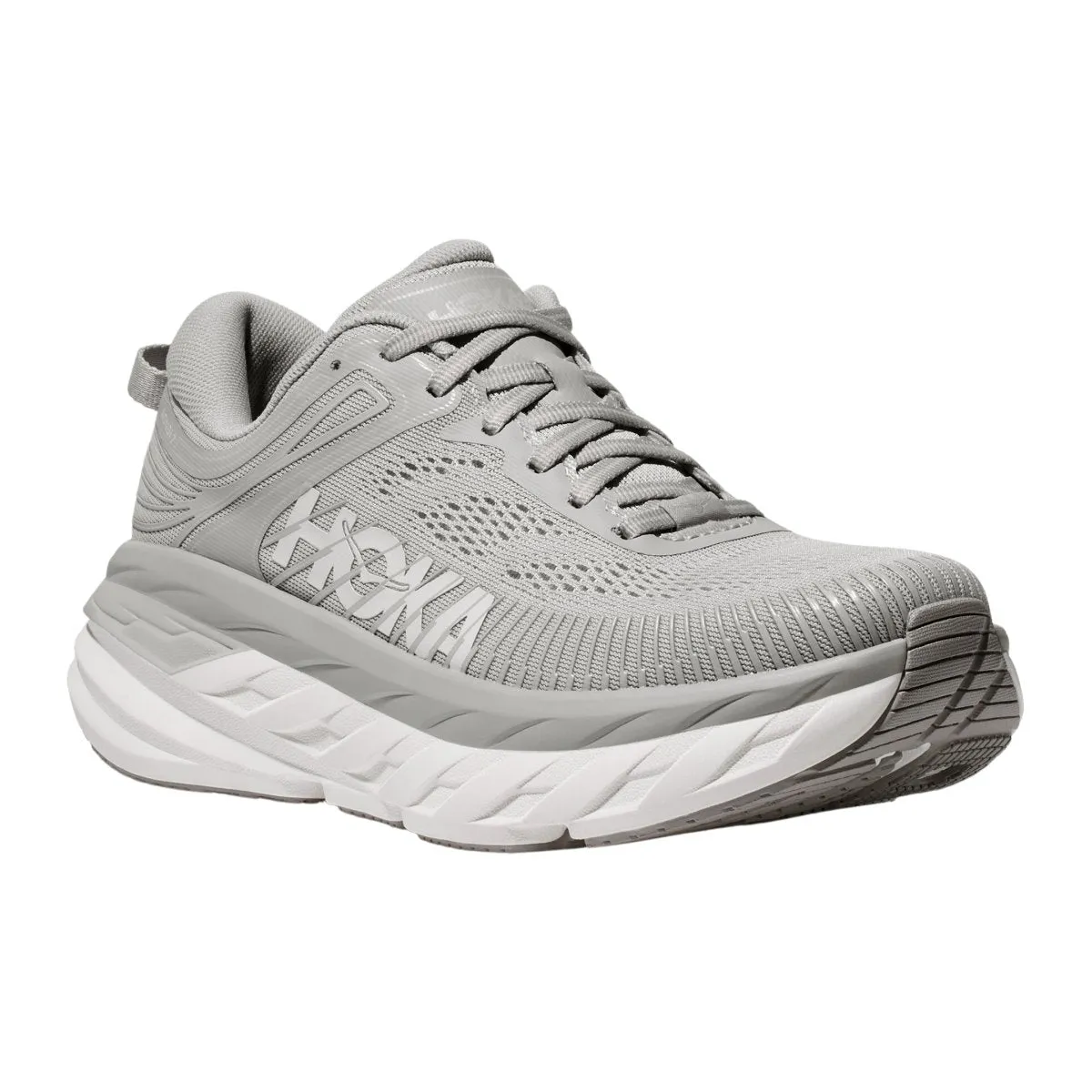 Hoka One One Men's Bondi 7 Harbor Mist/White