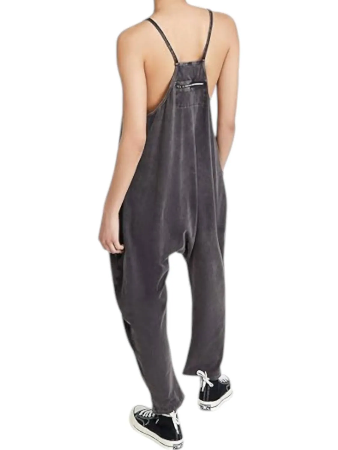 Hot Shot Onsie In Washed Black
