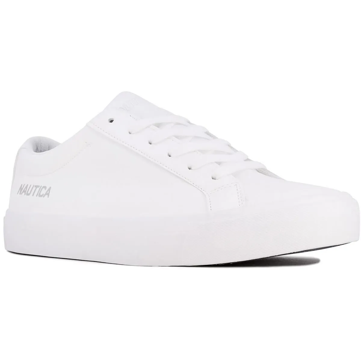 Houghton Mens Lace-Up Faux Leather Casual And Fashion Sneakers