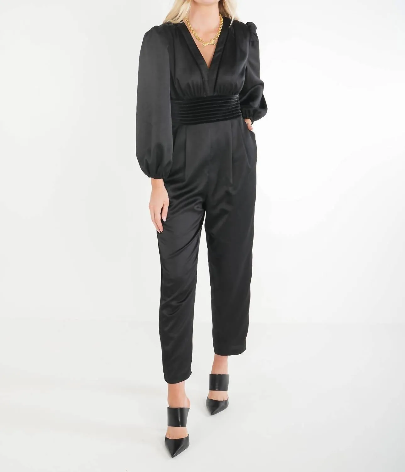 Isla Jumpsuit In Black