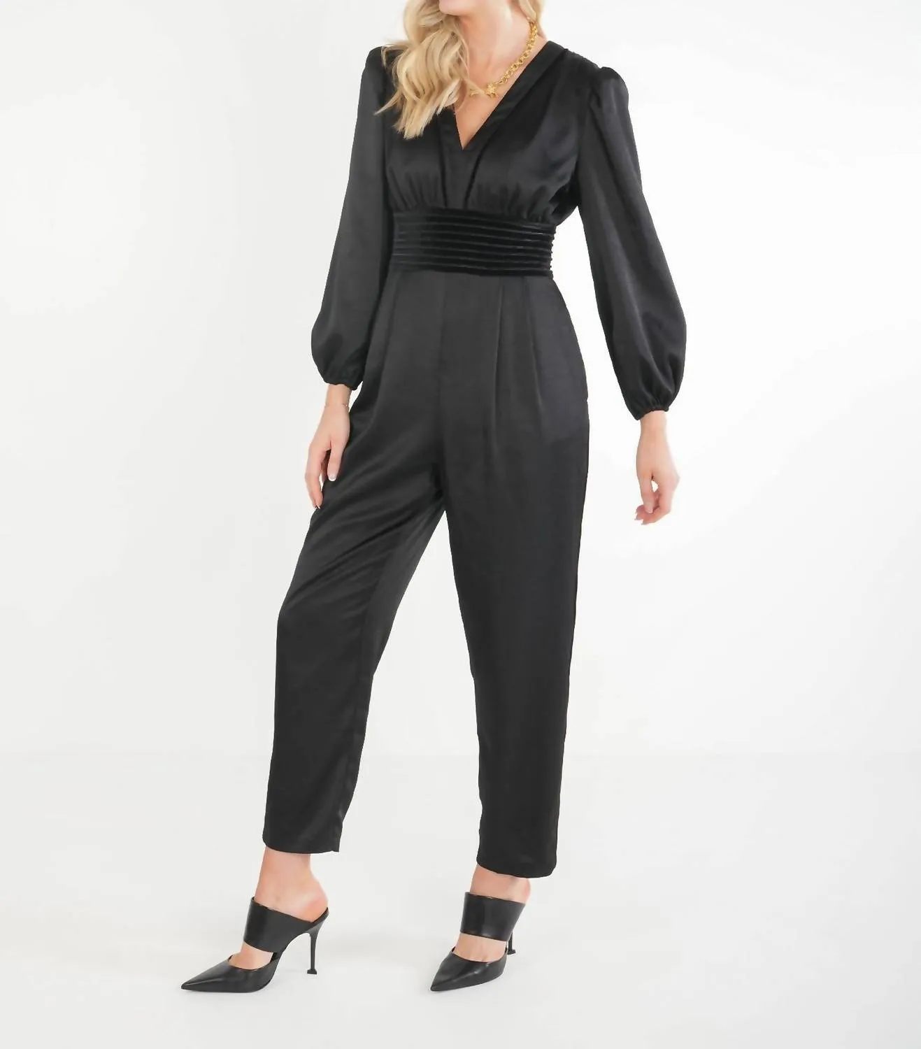 Isla Jumpsuit In Black