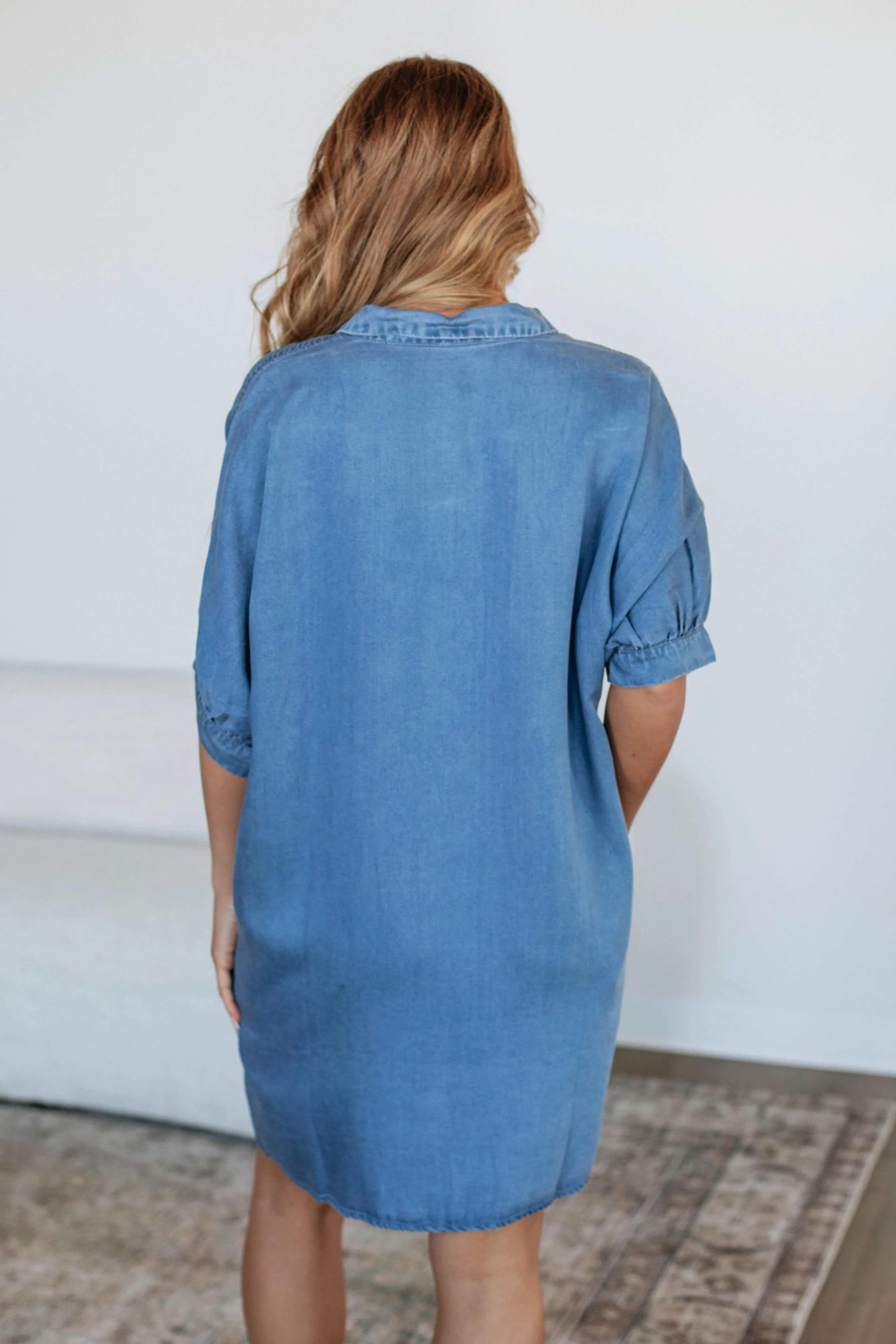 Janet Denim Shirt Dress
