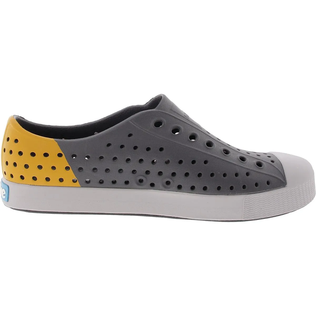 Jefferson Block Mens Perforated Manmade Casual And Fashion Sneakers