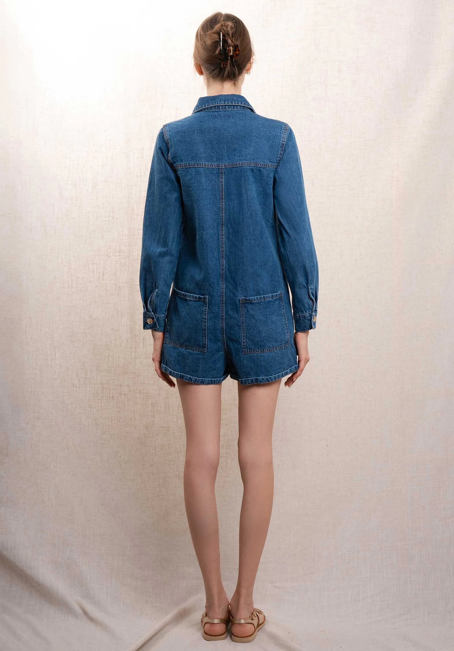 Jumpsuit Comb Combideml Denim