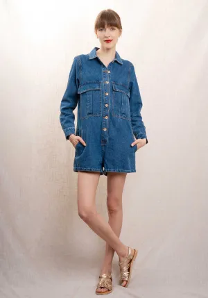 Jumpsuit Comb Combideml Denim