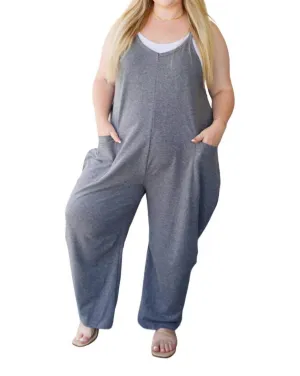 Just Perfect Jumpsuit In Grey