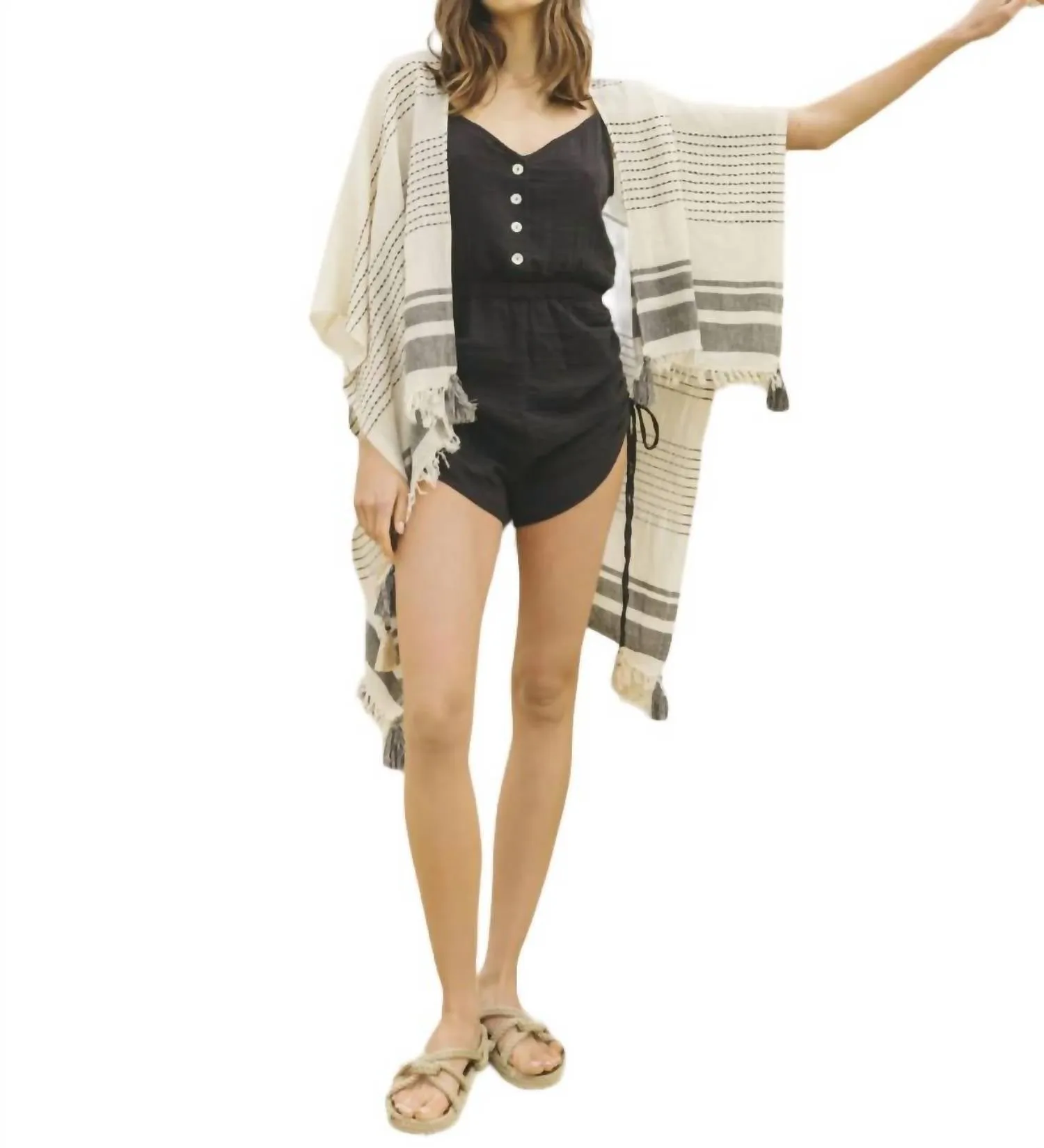 Kai Romper In Black