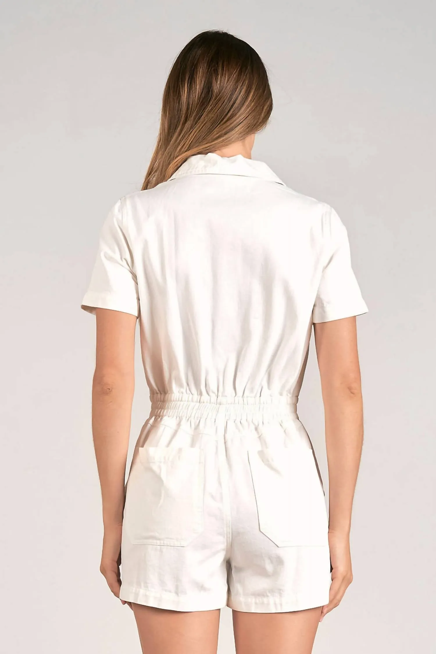 Kelly Romper In White