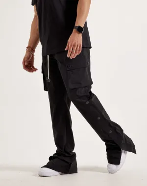 Kloud 9 Nylon Flare Cargo Pants