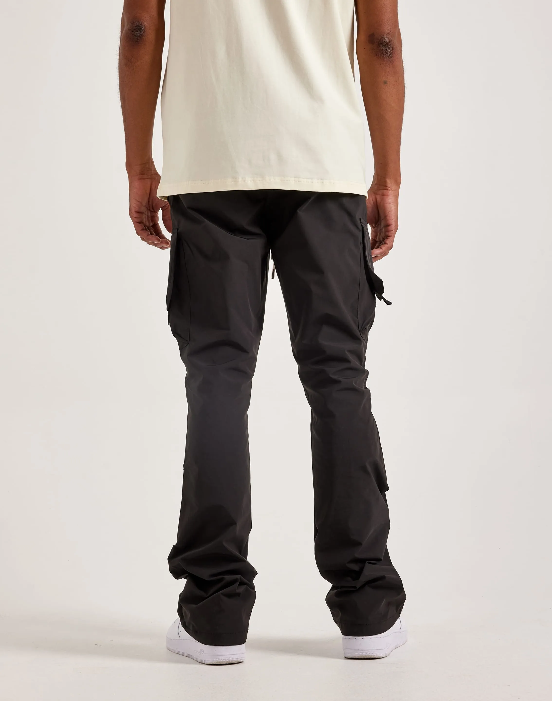 Kloud 9 Nylon Flare Cargo Pants