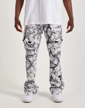 Kloud 9 Nylon Flare Cargo Pants