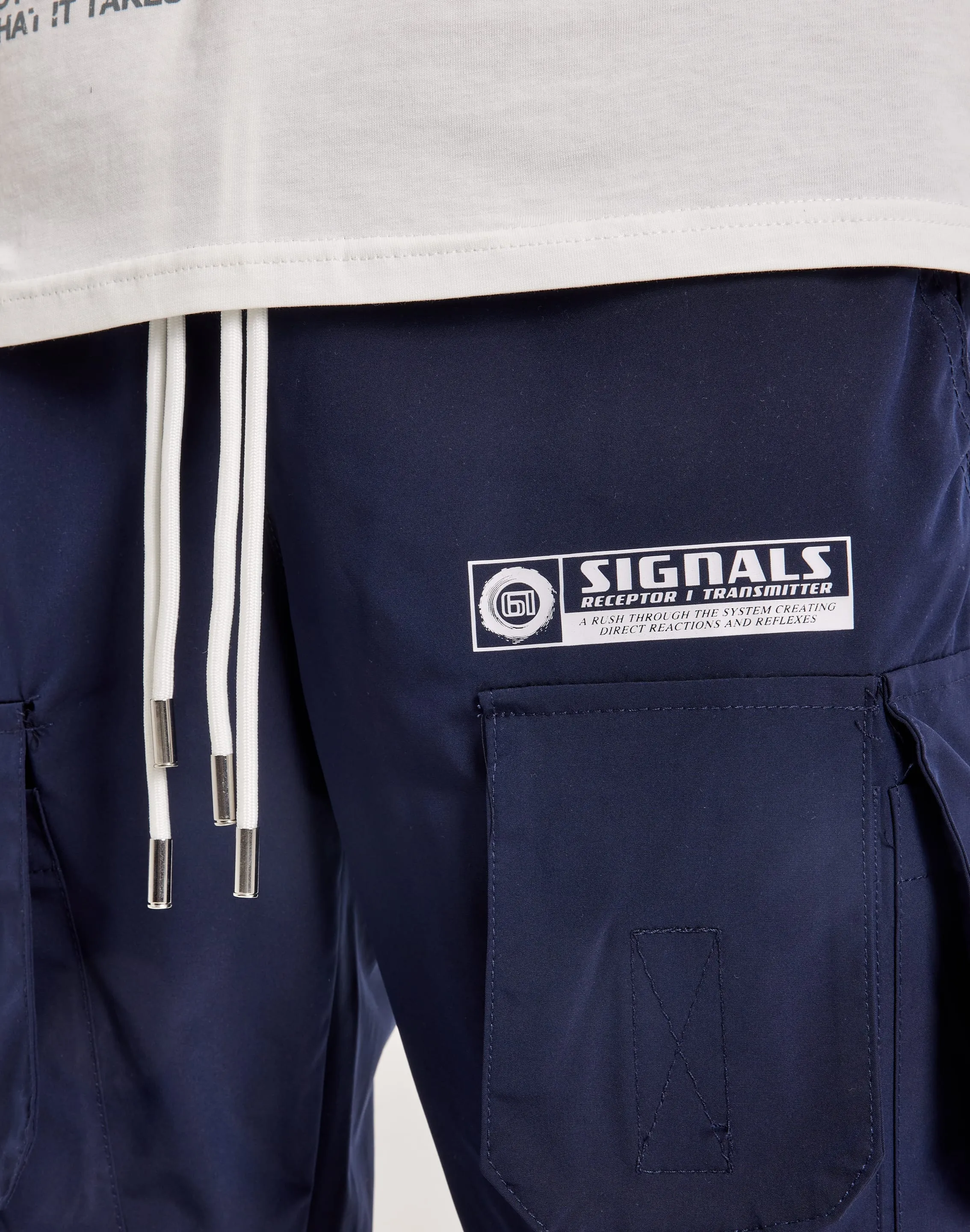 Kloud 9 Nylon Flare Cargo Pants