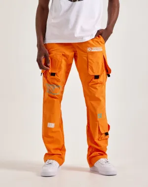 Kloud 9 Nylon Flare Cargo Pants