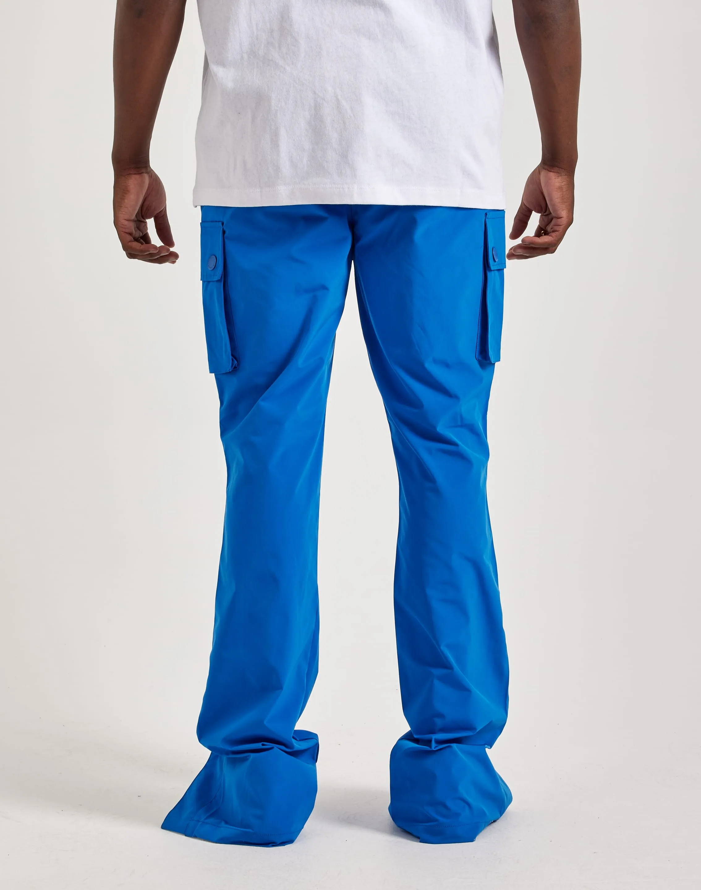 Kloud 9 Nylon Flare Cargo Pants