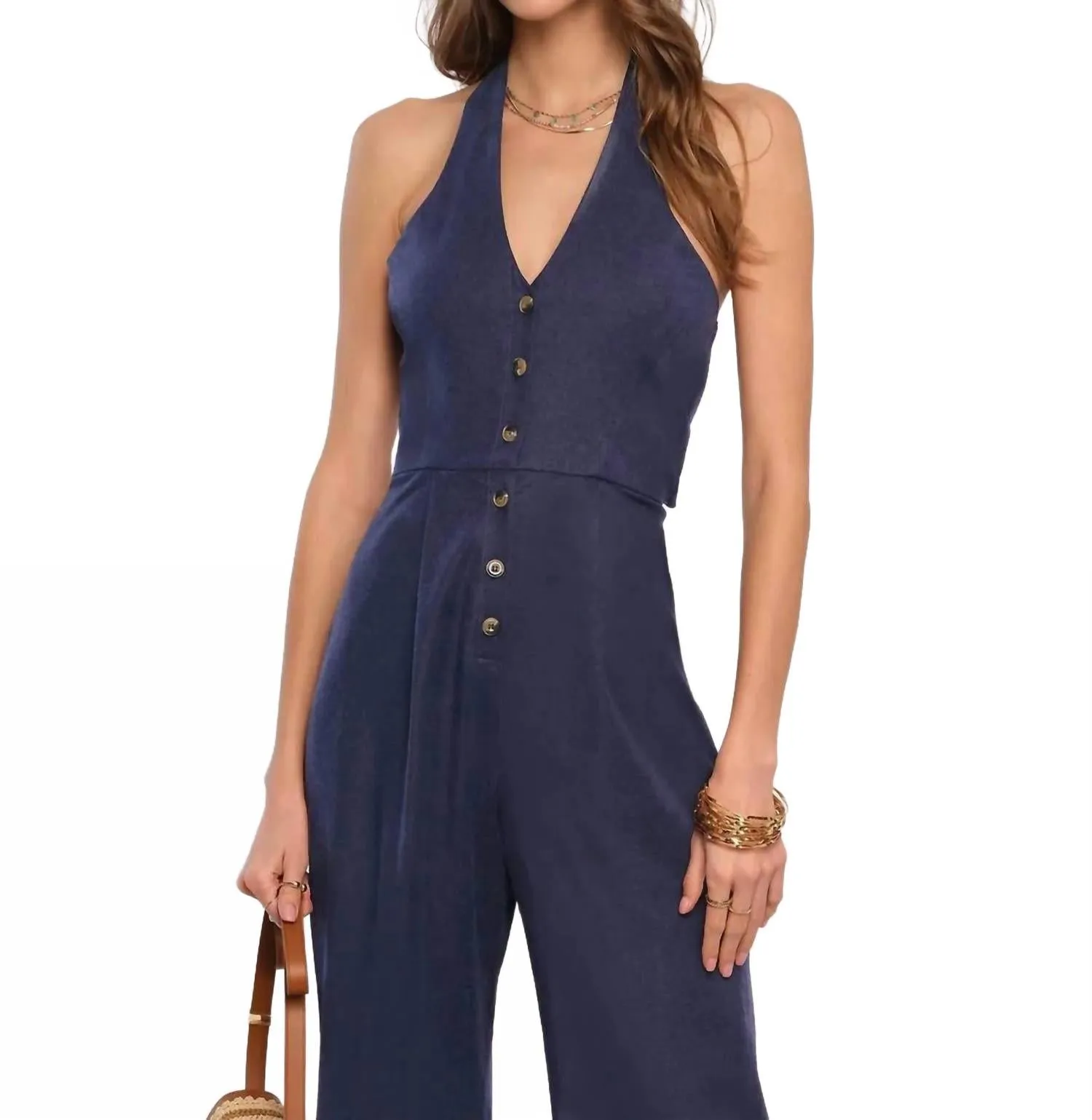 Kolina Jumpsuit In Indigo