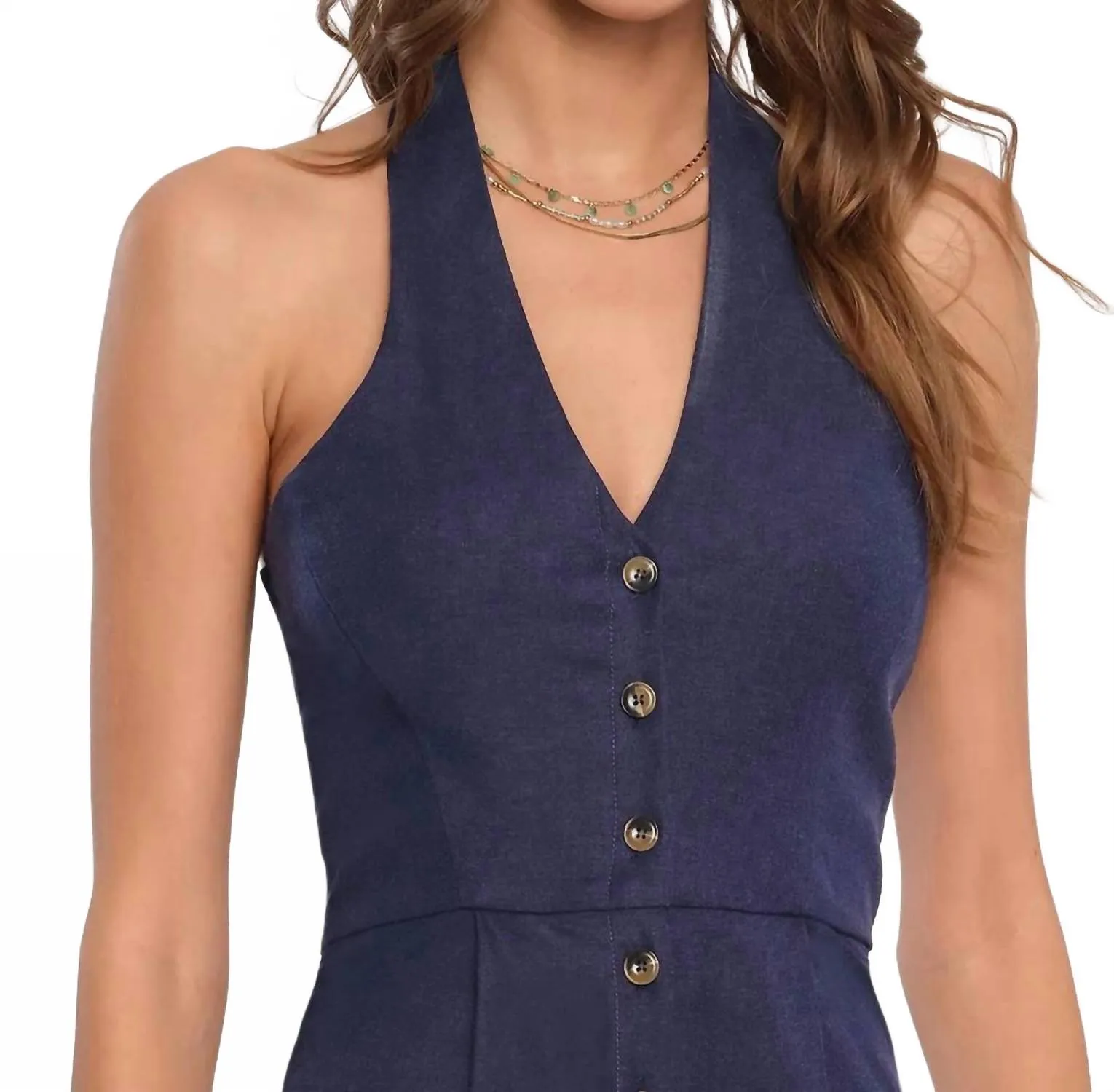 Kolina Jumpsuit In Indigo