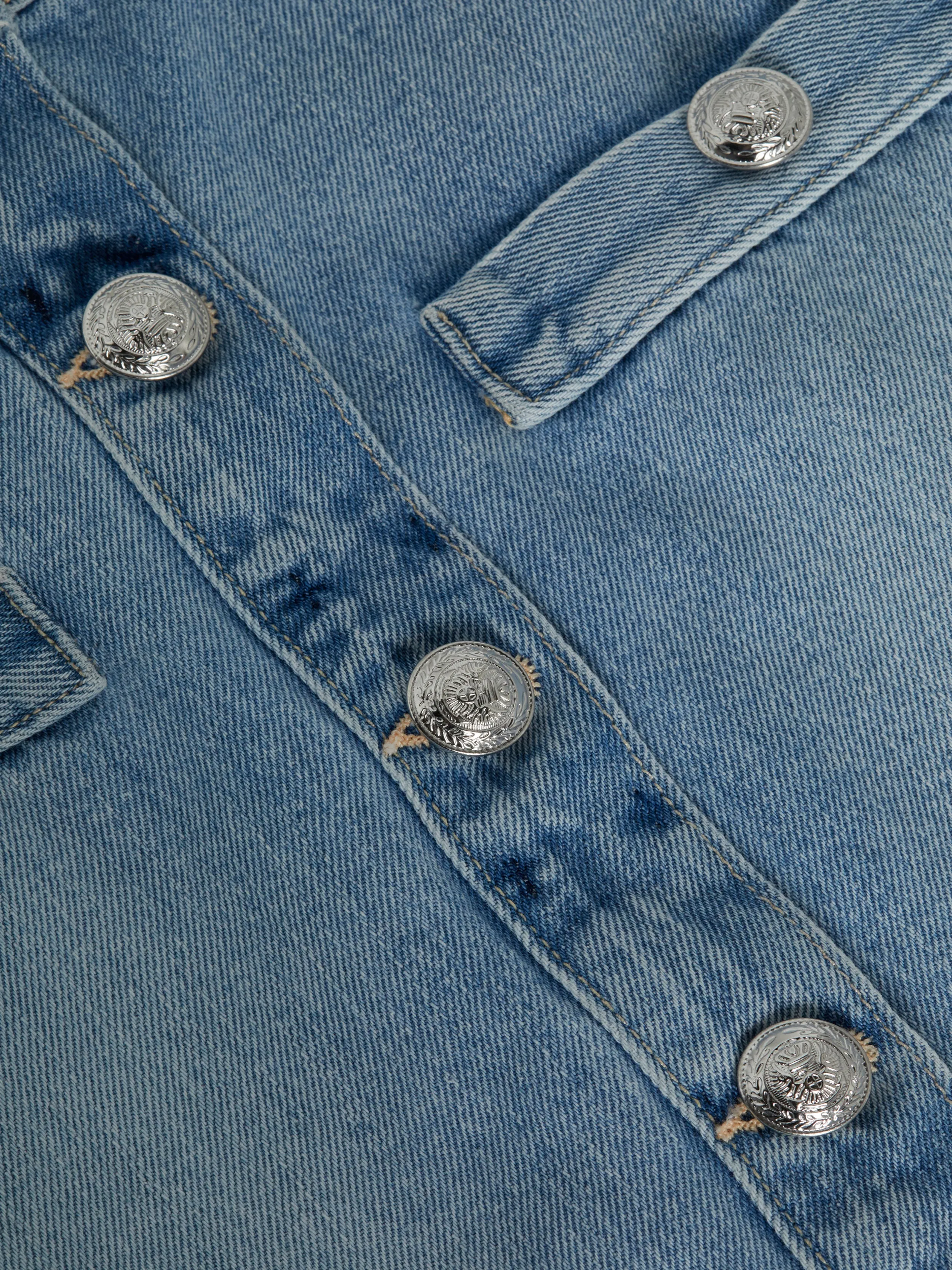 Kris Denim Mini Skirt