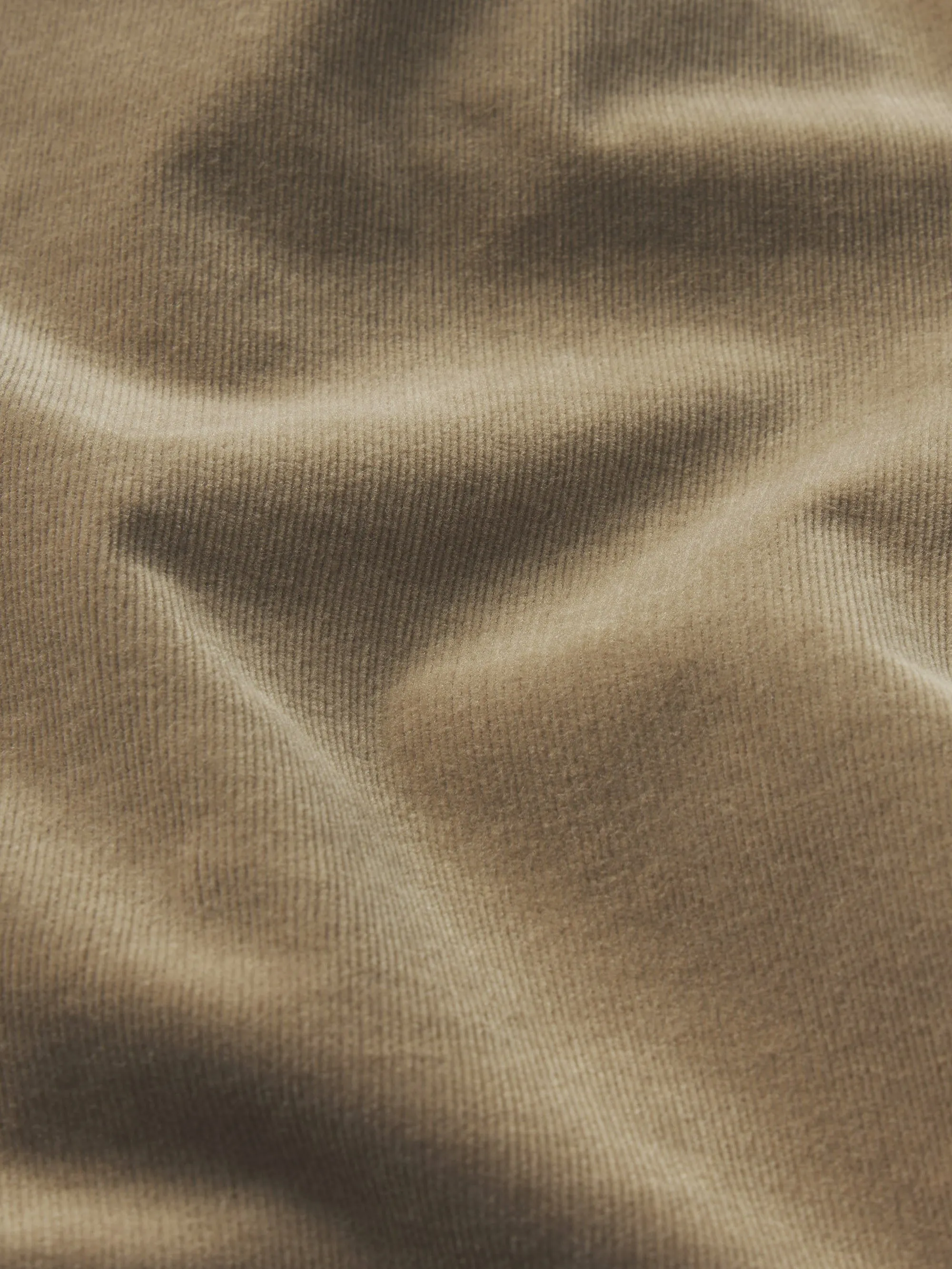 Le Sleek Straight Corduroy -- Light Beige