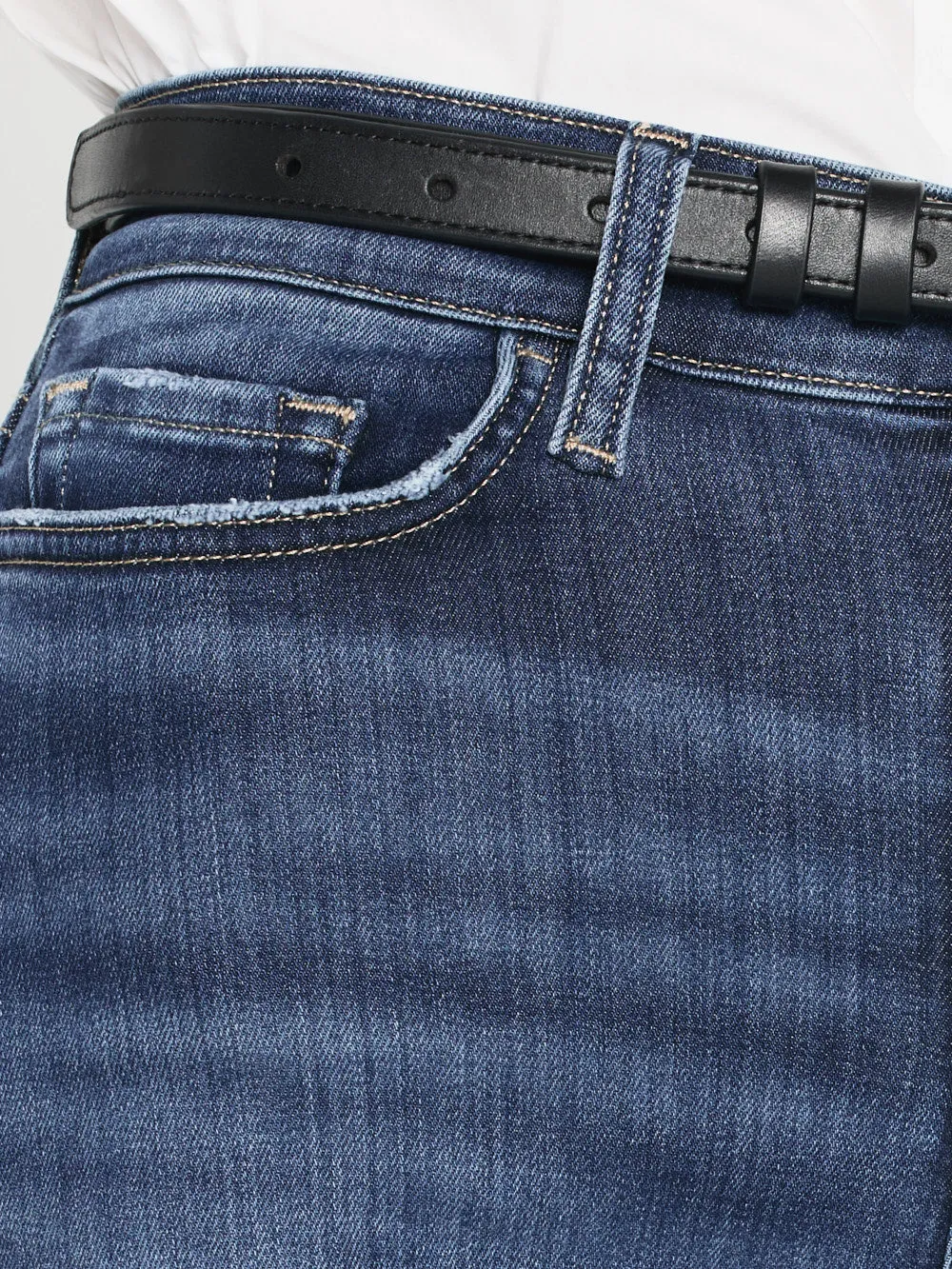 Le Slim Palazzo Raw Hem -- Lupine